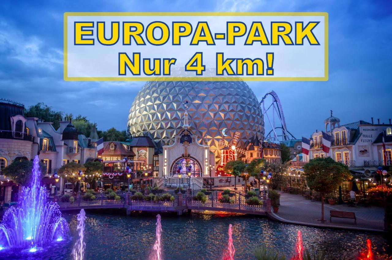 Hotel SunParc - SHUTTLE zum Europa-Park Rust 4km&Rulantica 2km Ringsheim Exterior foto